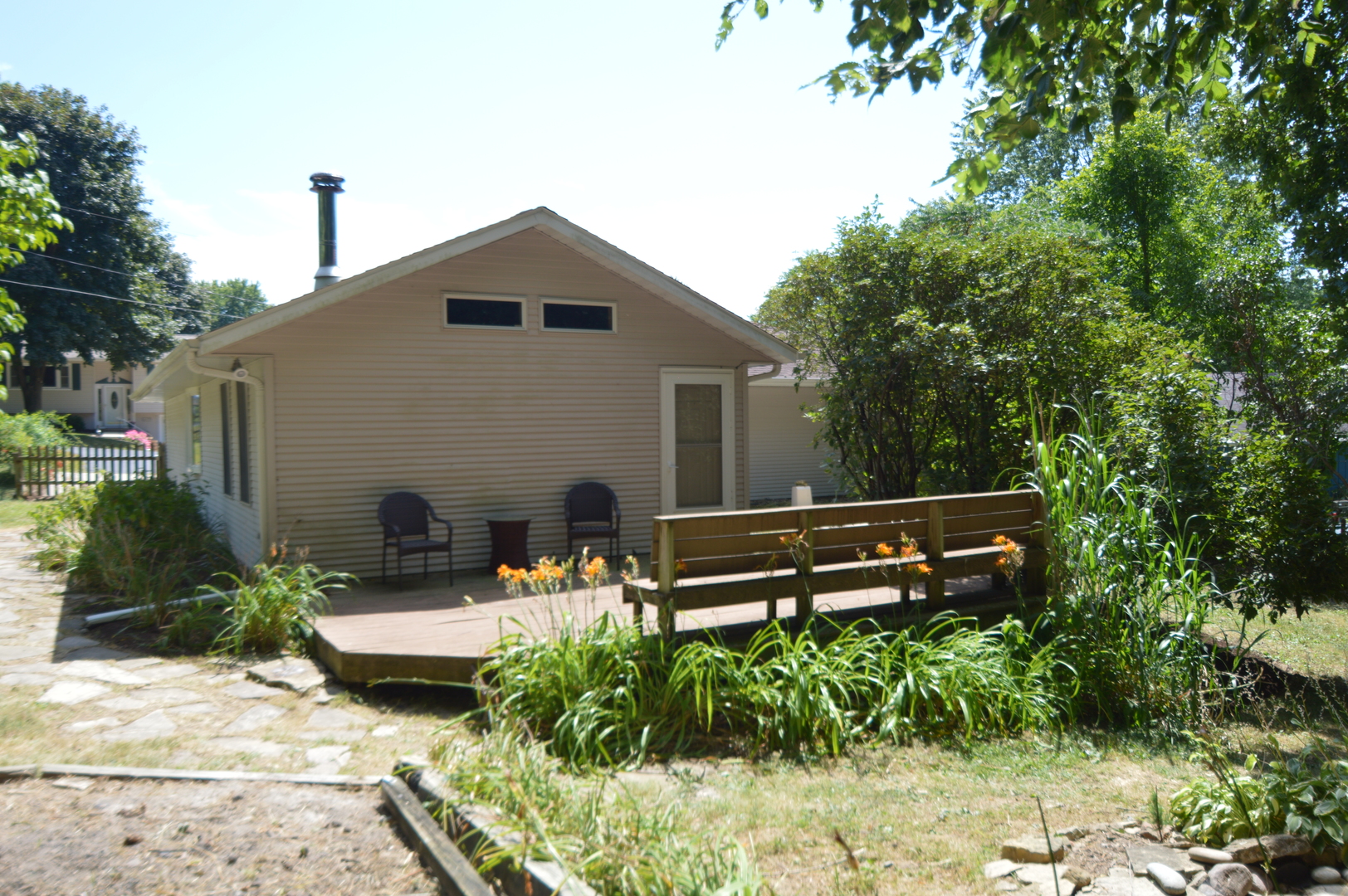 16176 Strawberry Road Morrison, IL 61270 - Photo 35 of 42 a view of a two chairs in the patio