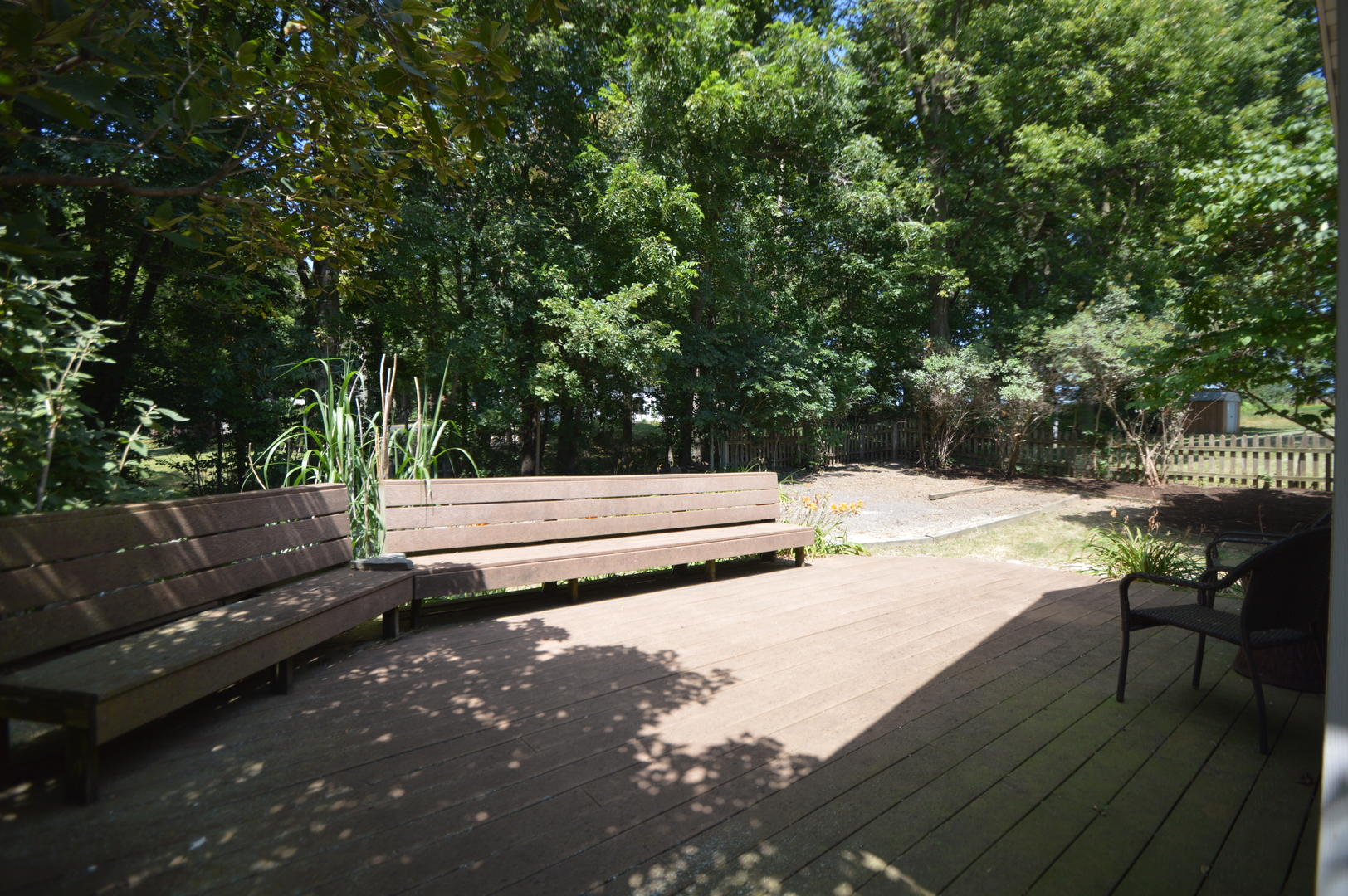 16176 Strawberry Road Morrison, IL 61270 - Photo 37 of 42 a view of backyard with sitting area