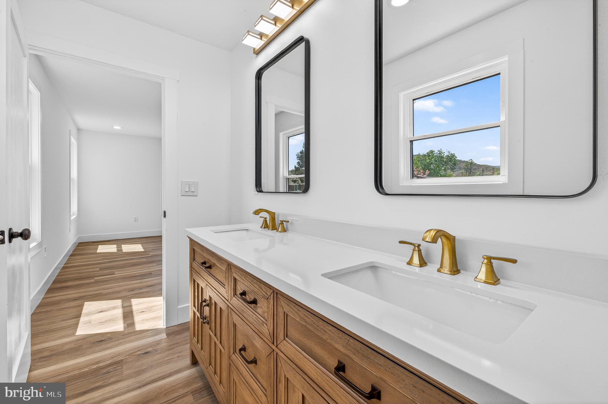 551 Park Road Stanley, VA 22851 - Photo 34 of 83 a bathroom with a sink and a mirror