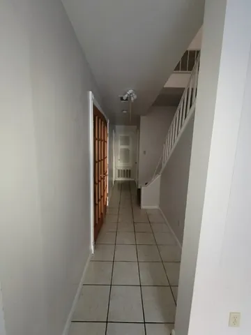 a view of entryway and hall