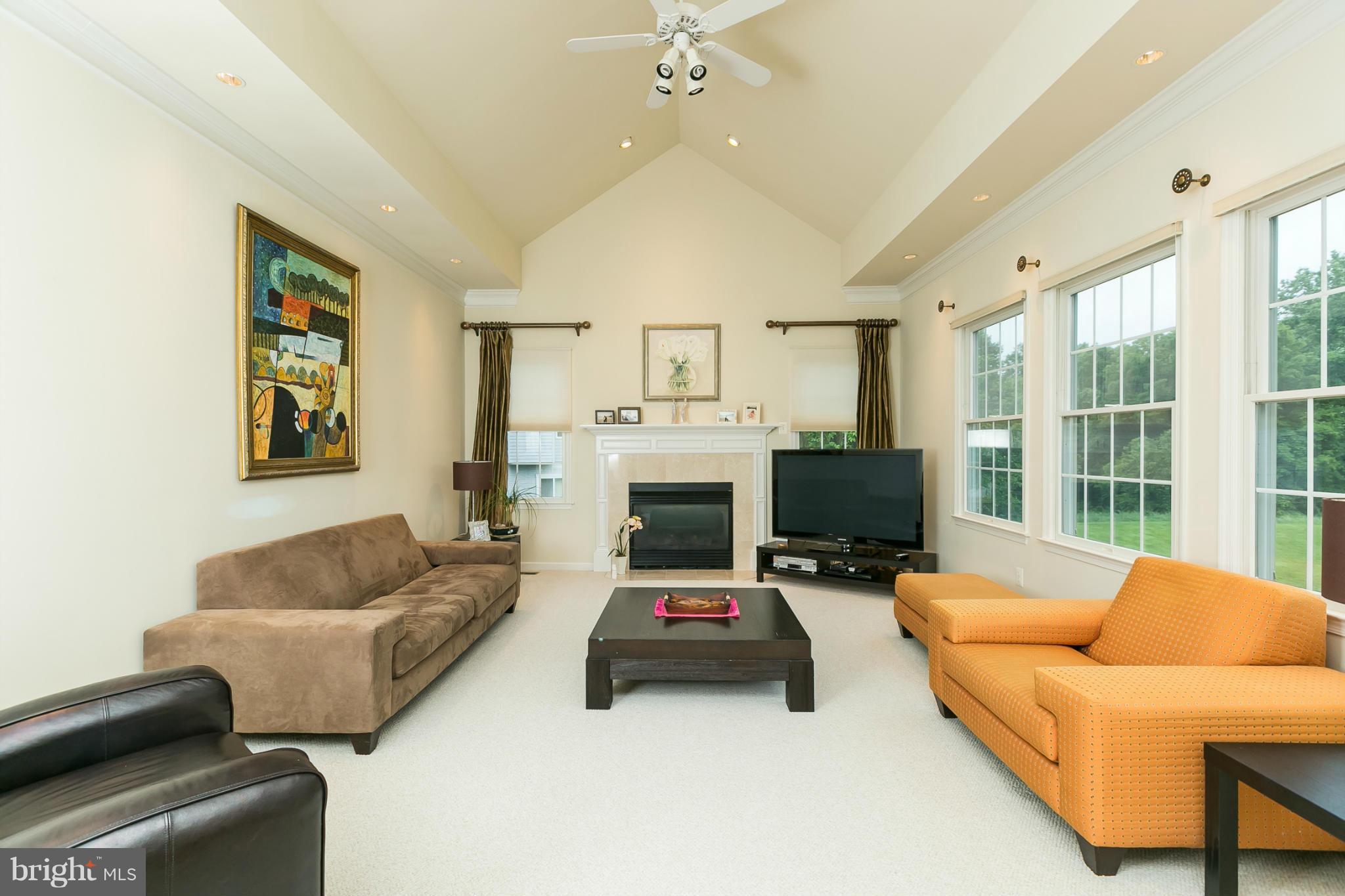 5052 Jericho Road Columbia, MD 21044 - Photo 14 of 30 Family Room w/gas firepl.,backs to open space