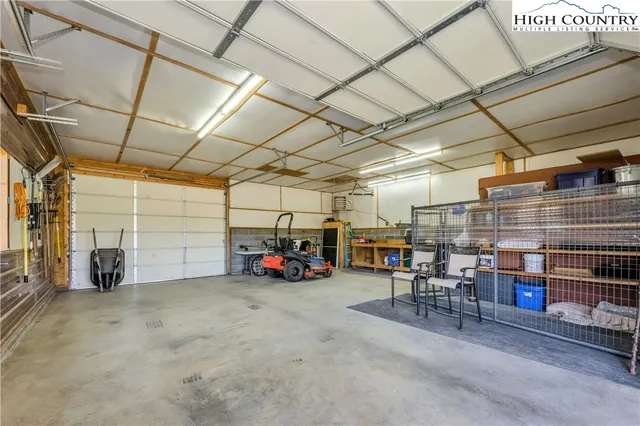 a view of water heater room