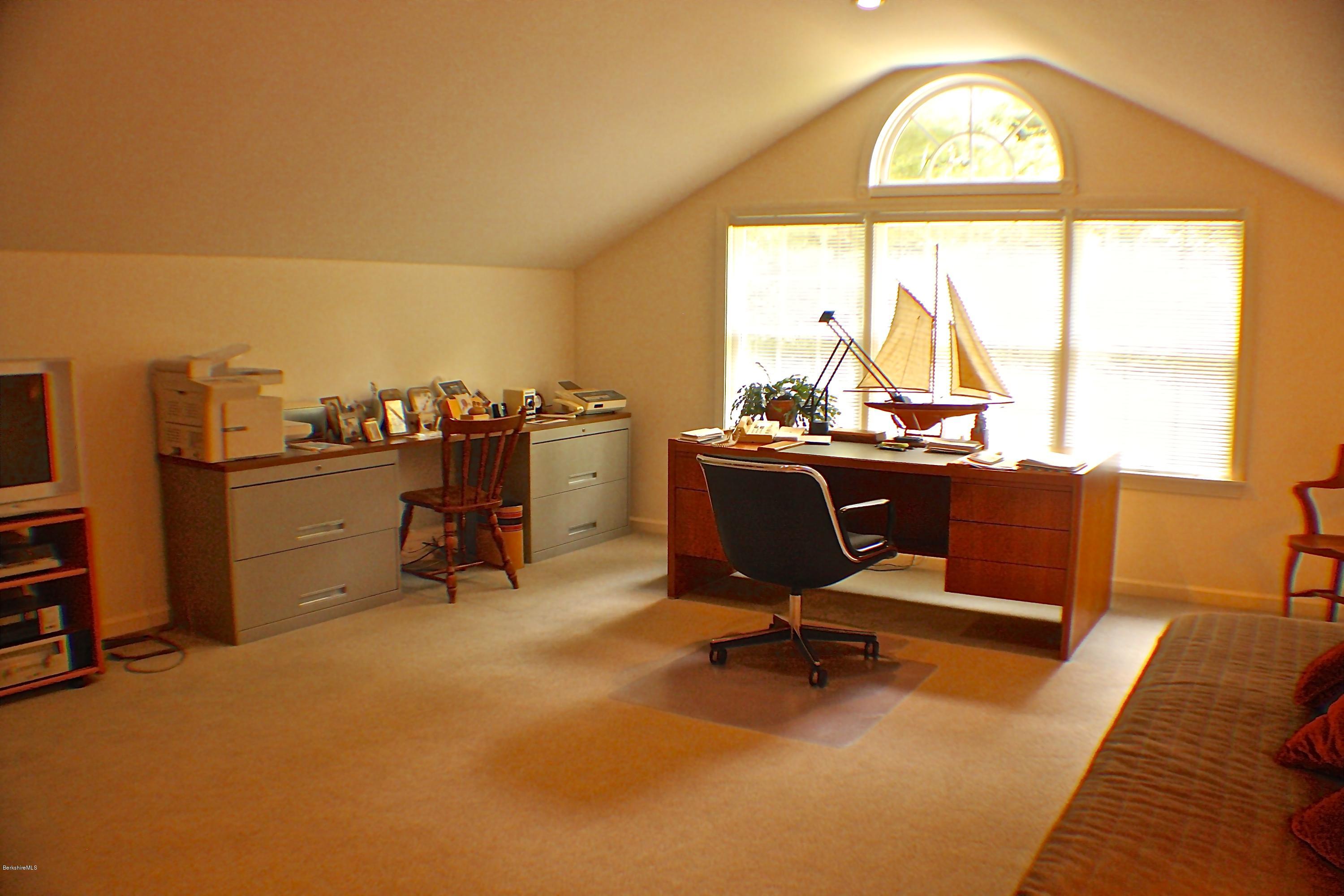 11 Quiet Knoll Road Stockbridge, MA 01266 - Photo 13 of 23 a view of a workspace with a window