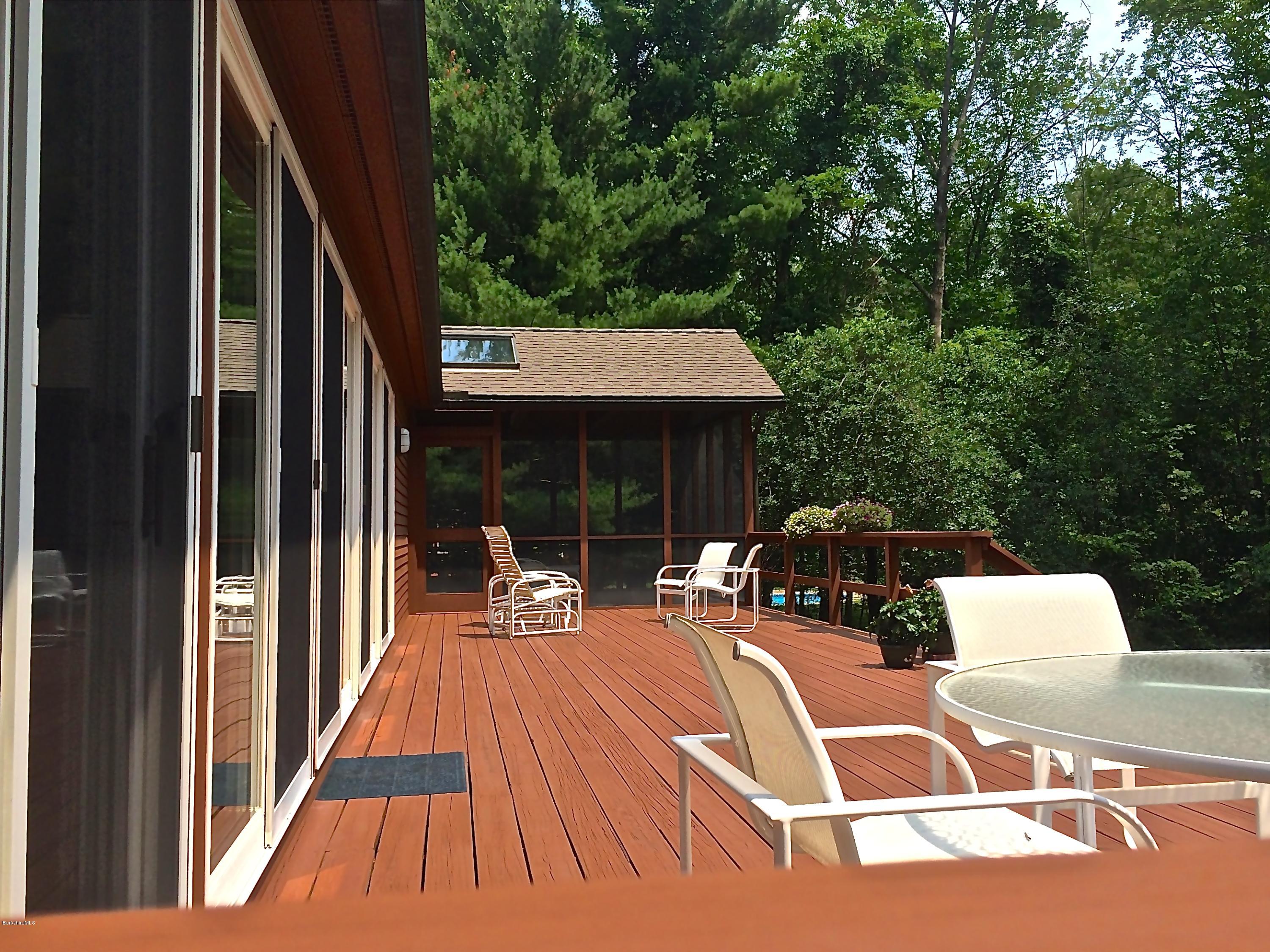 11 Quiet Knoll Road Stockbridge, MA 01266 - Photo 21 of 23 a view of house with patio outdoor seating