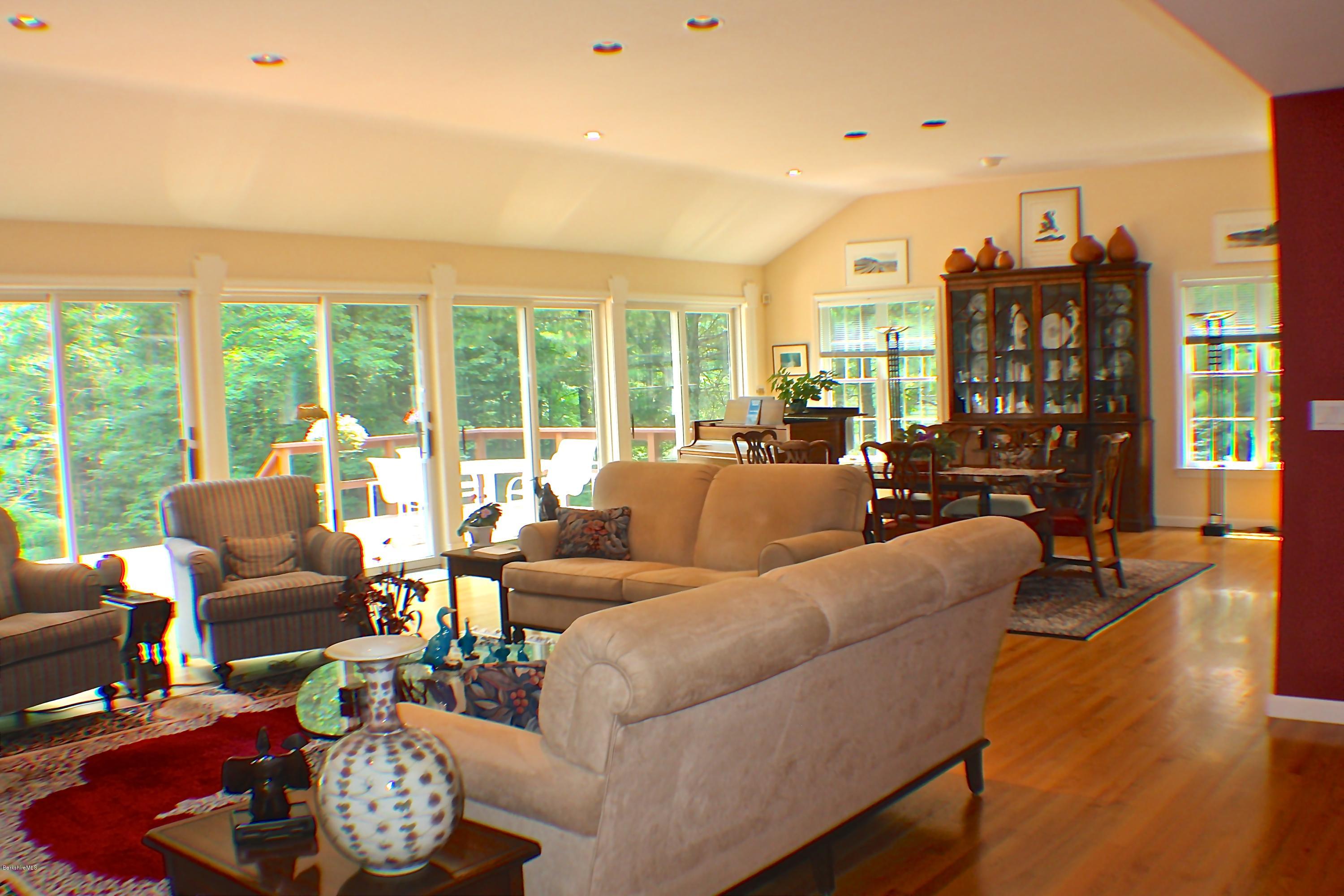 11 Quiet Knoll Road Stockbridge, MA 01266 - Photo 7 of 23 a living room with furniture and a large window