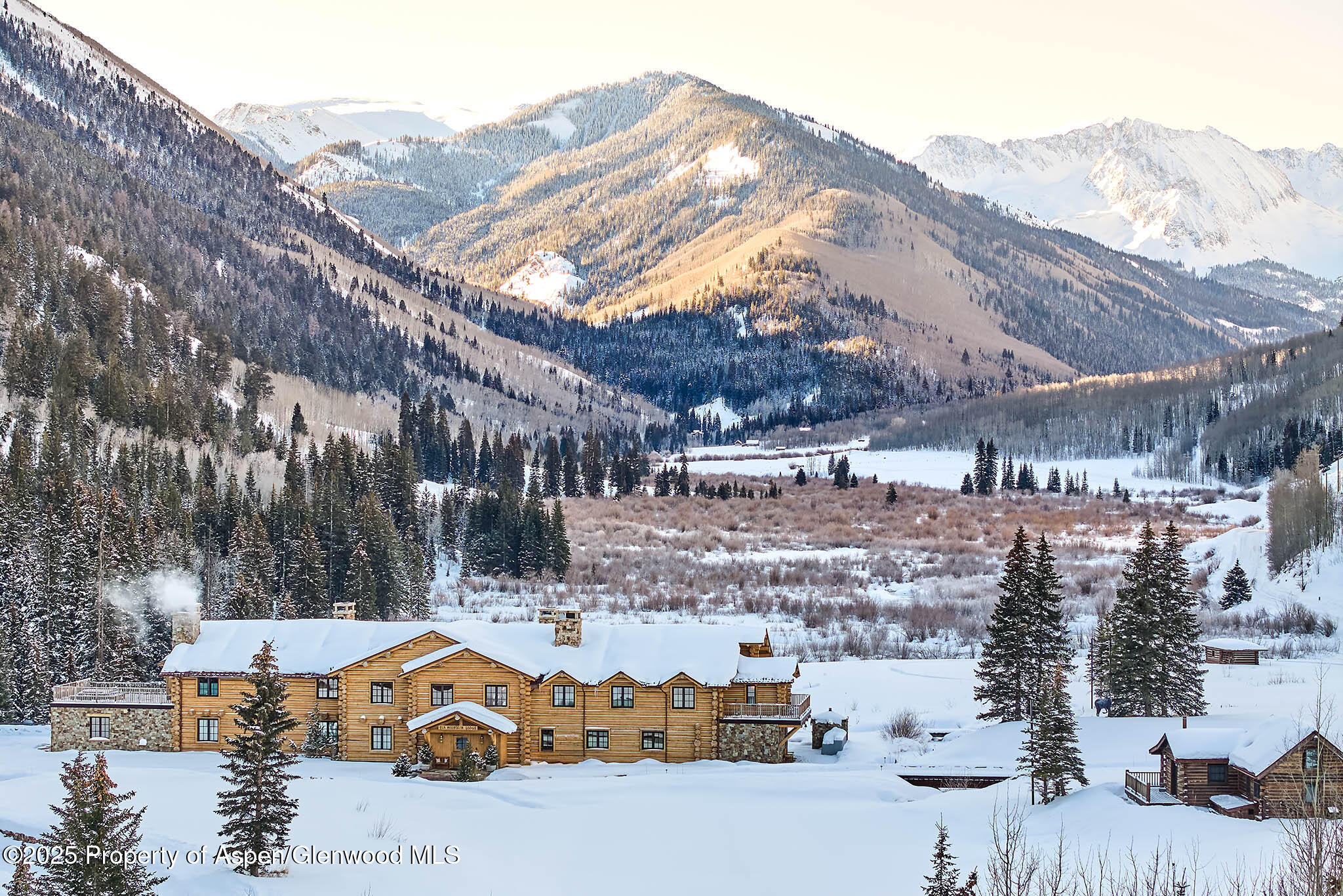 125 Rooney Circle Aspen, CO 81612 - Photo 10 of 57 Elk Mountain Lodge aerial