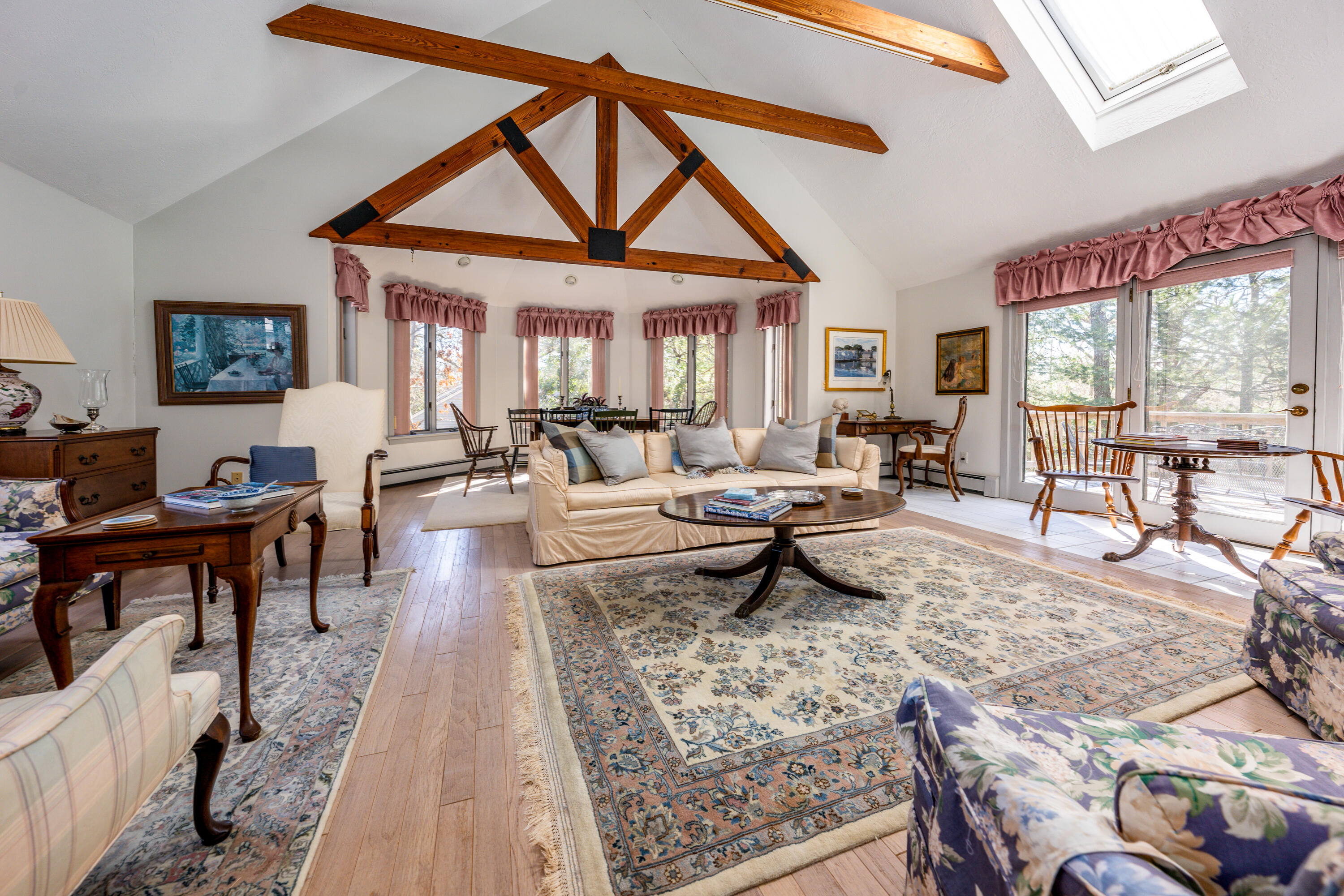 79 Waterside Drive Centerville, MA 02632 - Photo 13 of 50 a living room with furniture and a large window