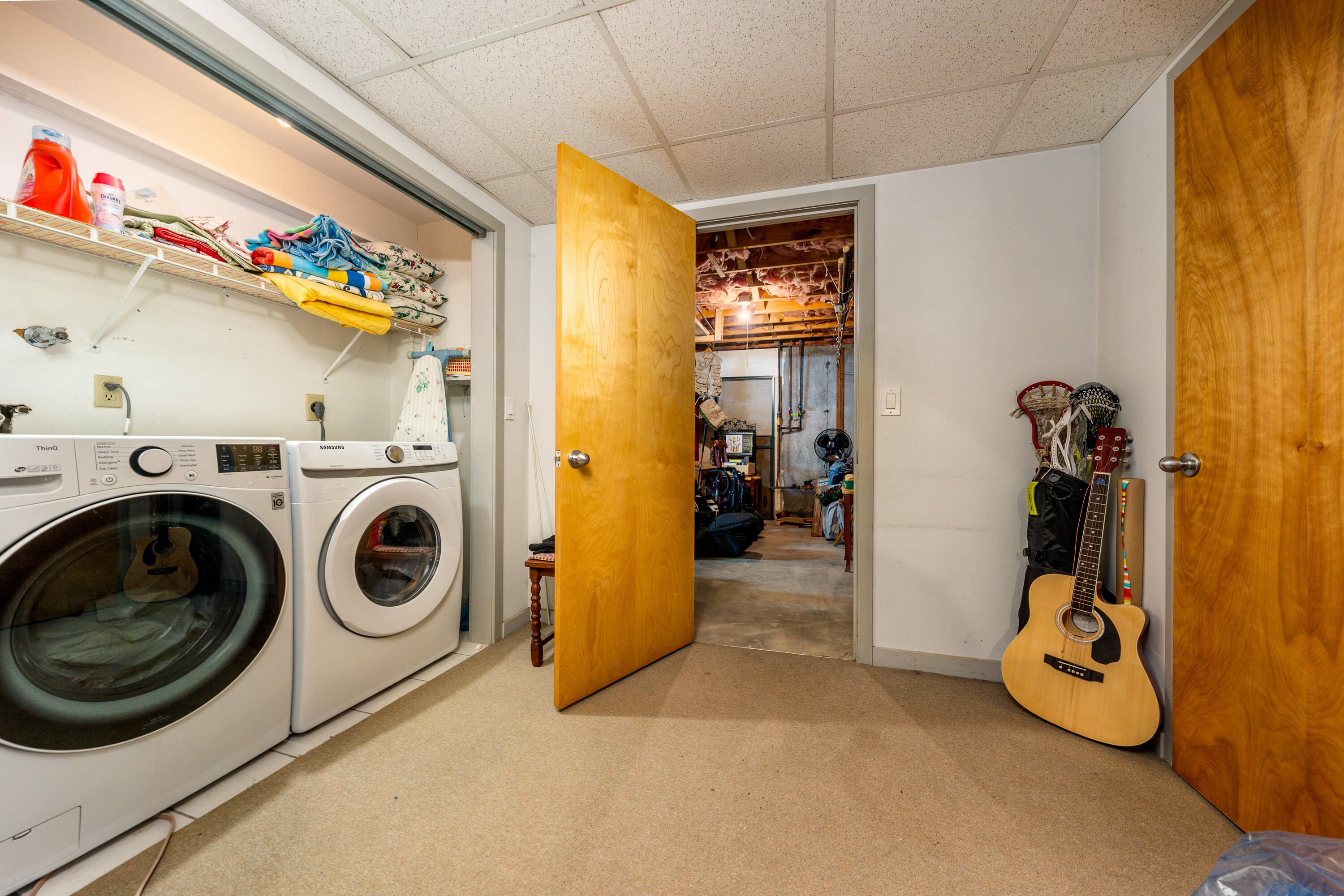 79 Waterside Drive Centerville, MA 02632 - Photo 33 of 50 a view of a storage & utility room with a washer dryer