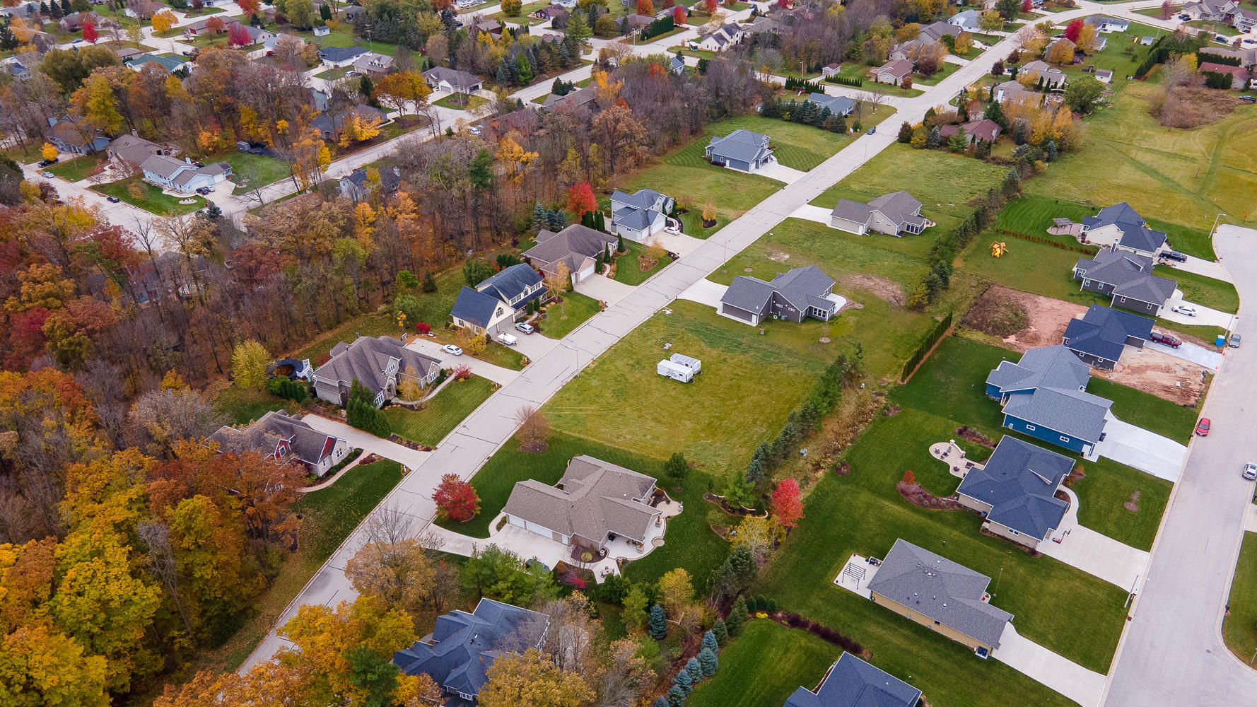 Lt1 Oriole Lane Howards Grove, WI 53083 - Photo 5 of 9 Aerial View