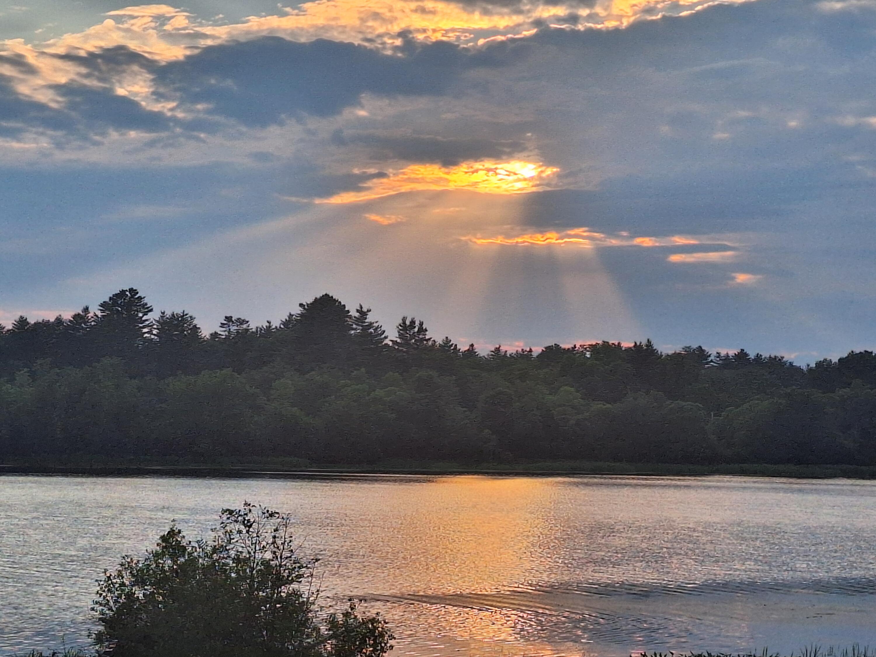 1690 River Road Clinton, ME 04927 - Photo 6 of 68 sunset