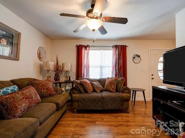 a bed room with a bed and a couch
