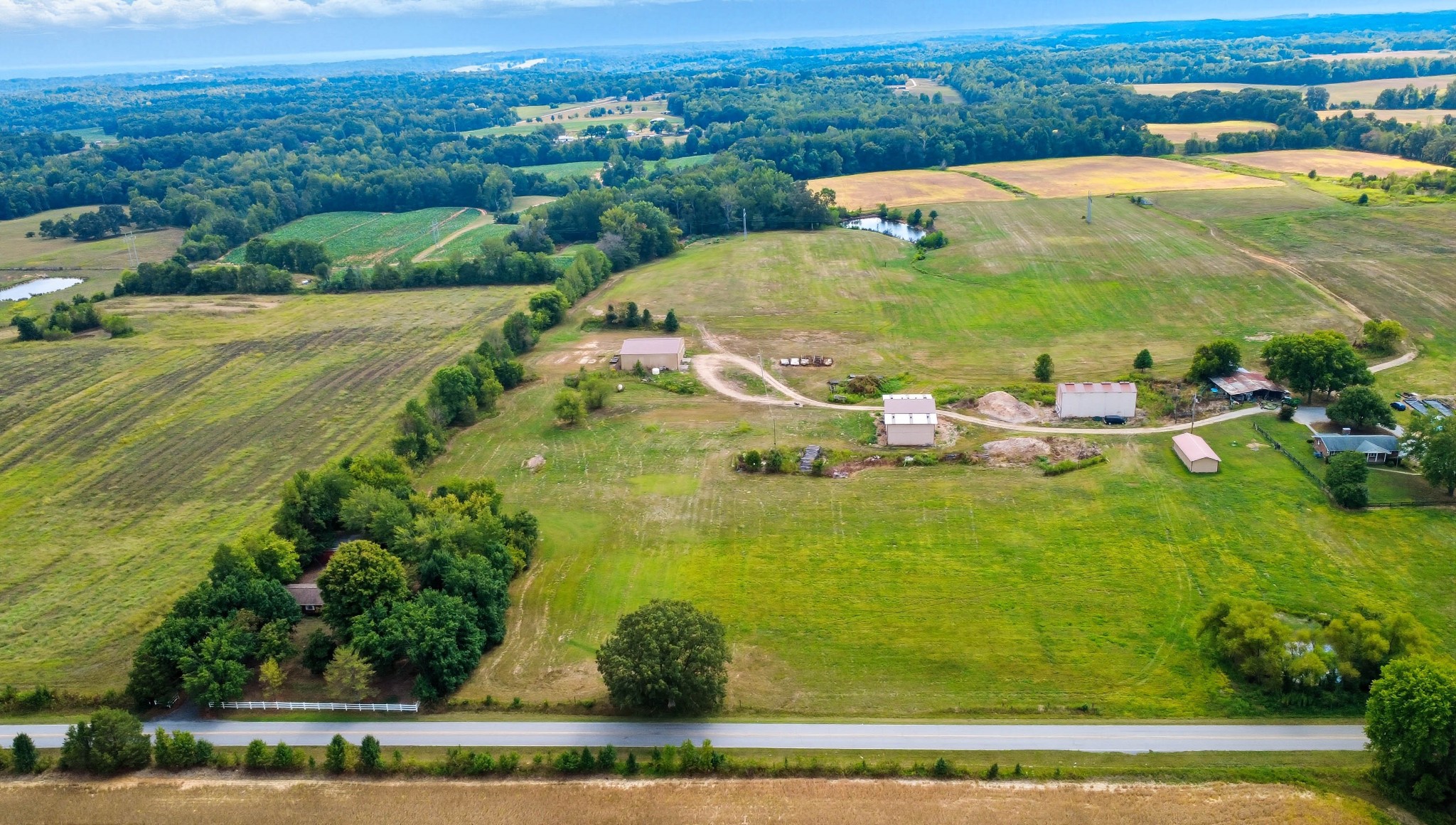 22 Indian Mound Road Woodlawn, TN 37191 - Photo 6 of 29 an aerial view of residential houses with outdoor space