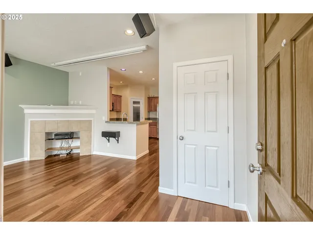 a view interior of a house and wooden floor