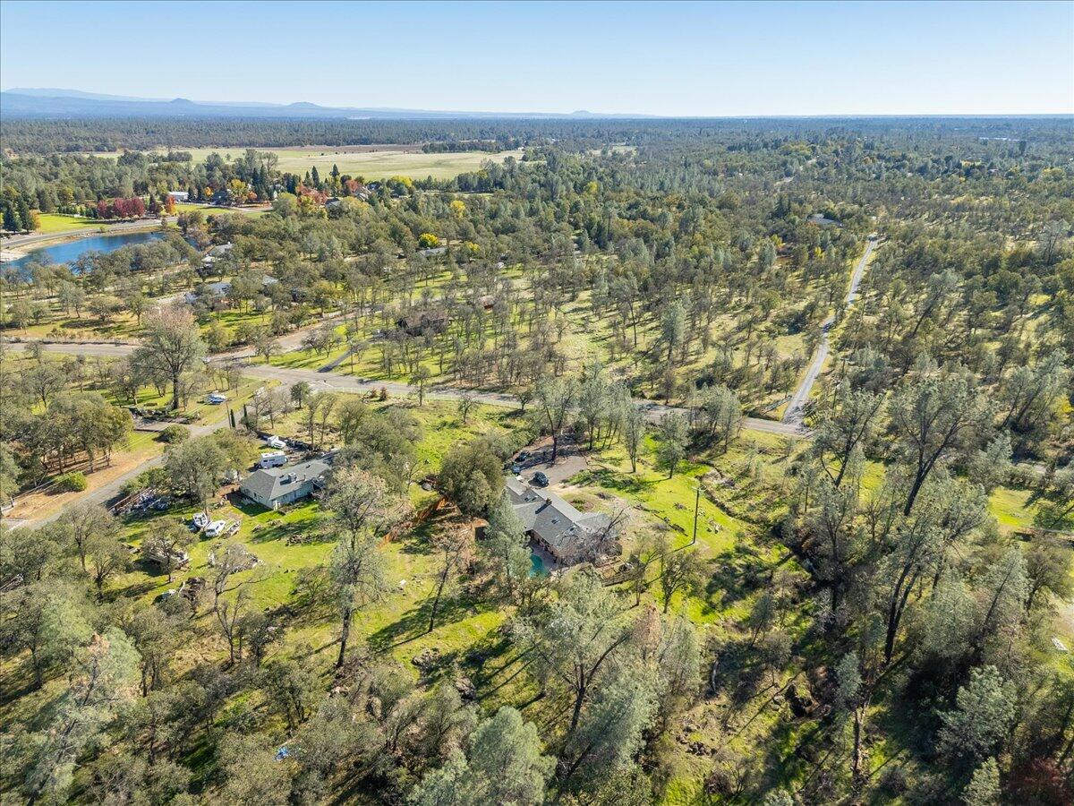 13160 Bear Mountain Road Redding, CA 96003 - Photo 3 of 40 an aerial view of residential building with parking space