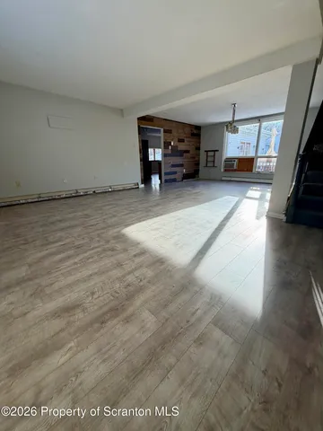 a view of entryway with a window