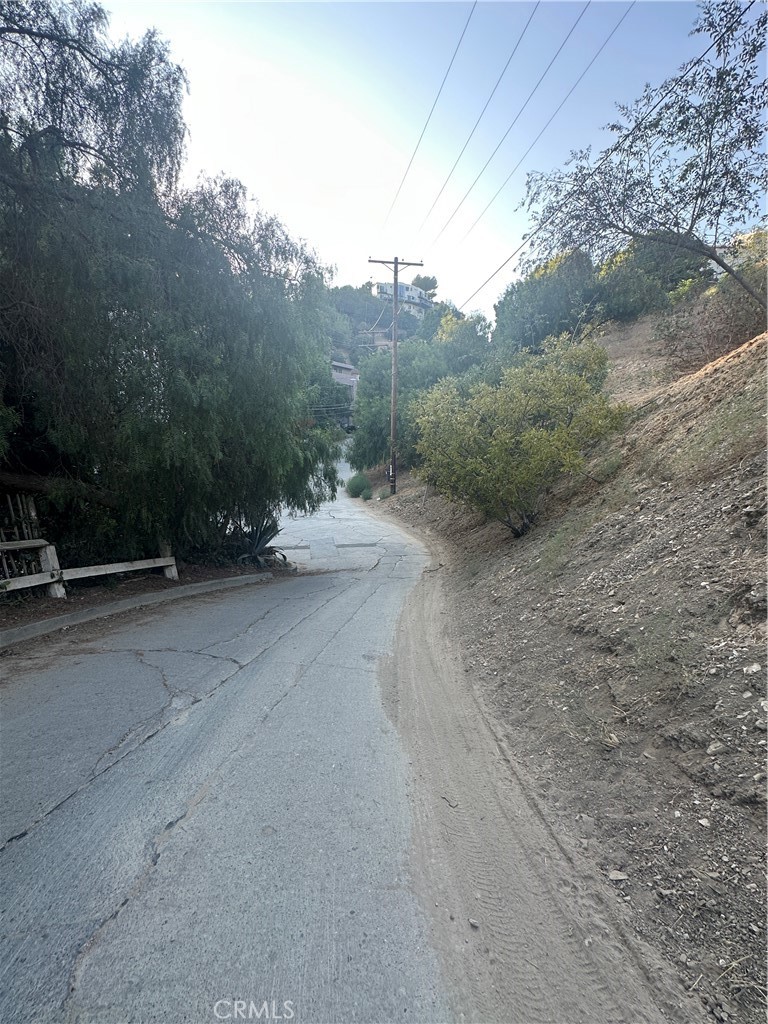 536 Rustic Drive Los Angeles, CA 90065 - Photo 7 of 7 a view of a road with a yard