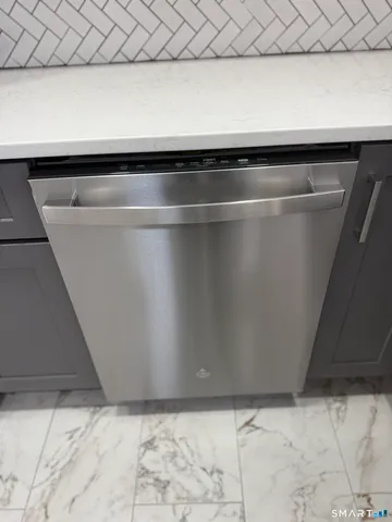 a close view of appliances