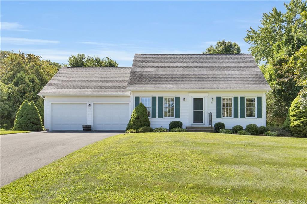 96 Walek Farms Road Manchester, CT 06040 - Photo 1 of 1 a view of a house with a yard and plants