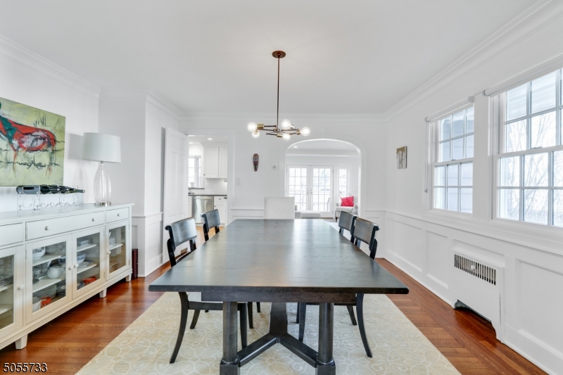 9 Hawthorne Road Short Hills, NJ 07078 - Photo 3 of 25 a view of a dining room with furniture window and wooden floor