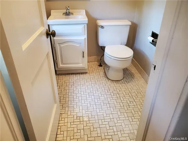 a bathroom with a sink and a toilet
