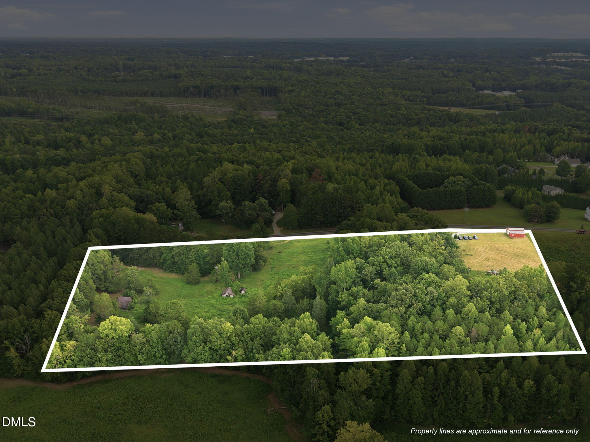 632 Whitt Town Road Roxboro, NC 27574 - Photo 73 of 73 Aerial Property Lines