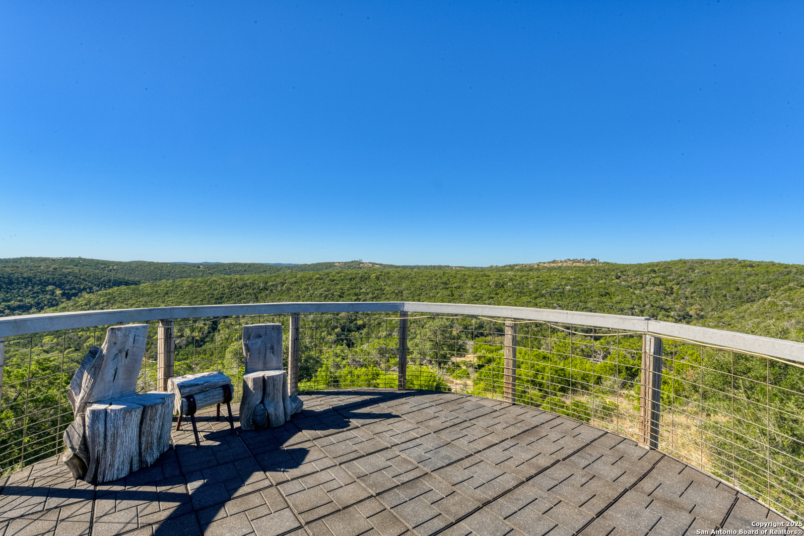 a view of ocean from balcony
