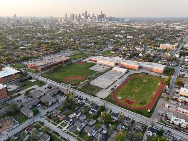 3522 Sampson Street Houston, TX 77004 - Photo 14 of 18 an aerial view of a city