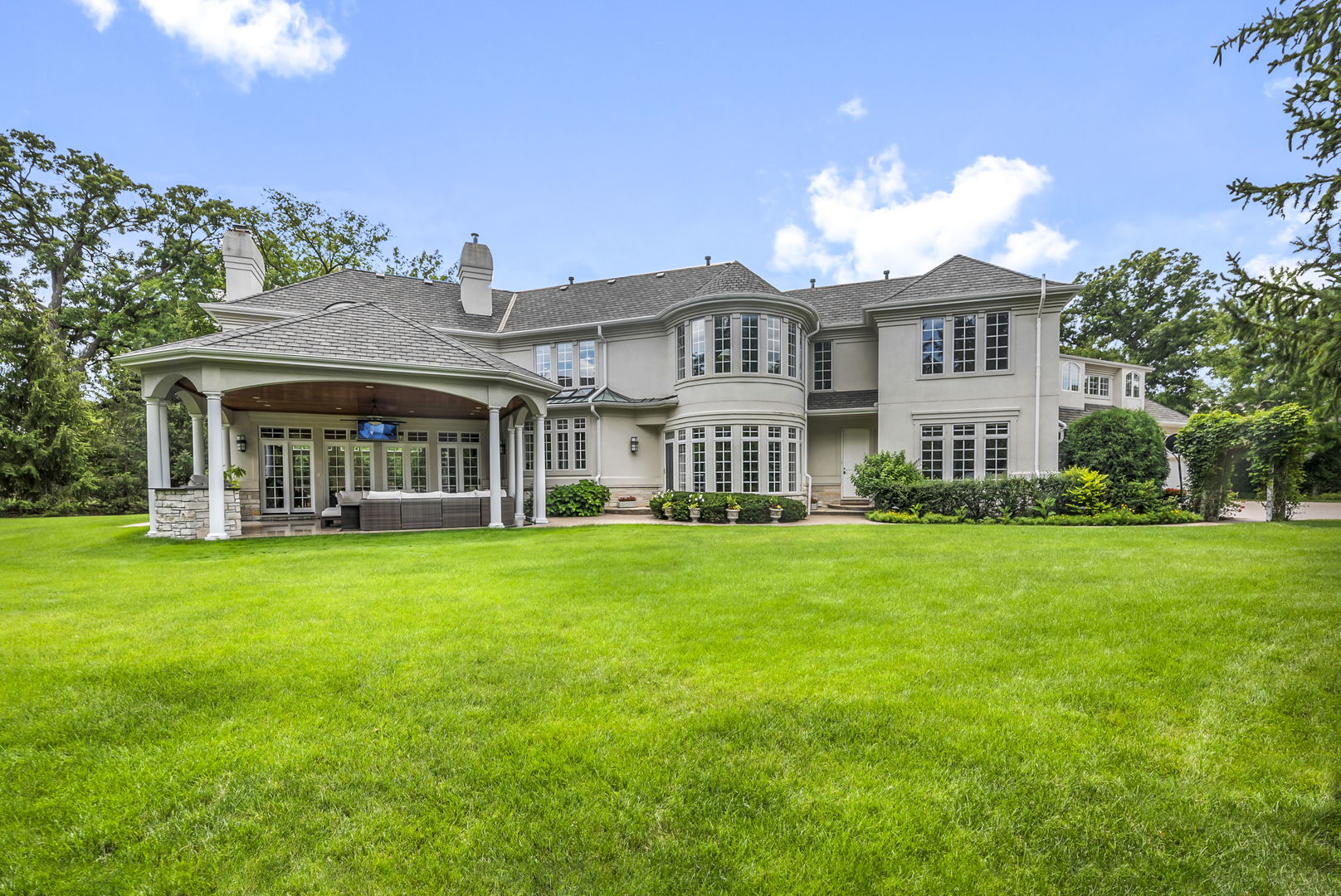 210 Indian Trail Road Oak Brook, IL 60523 - Photo 36 of 48 a view of a house with a yard