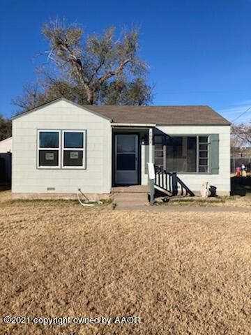 4608 Preston Street Amarillo, TX 79110 - Photo 1 of 9 a house view with a outdoor space