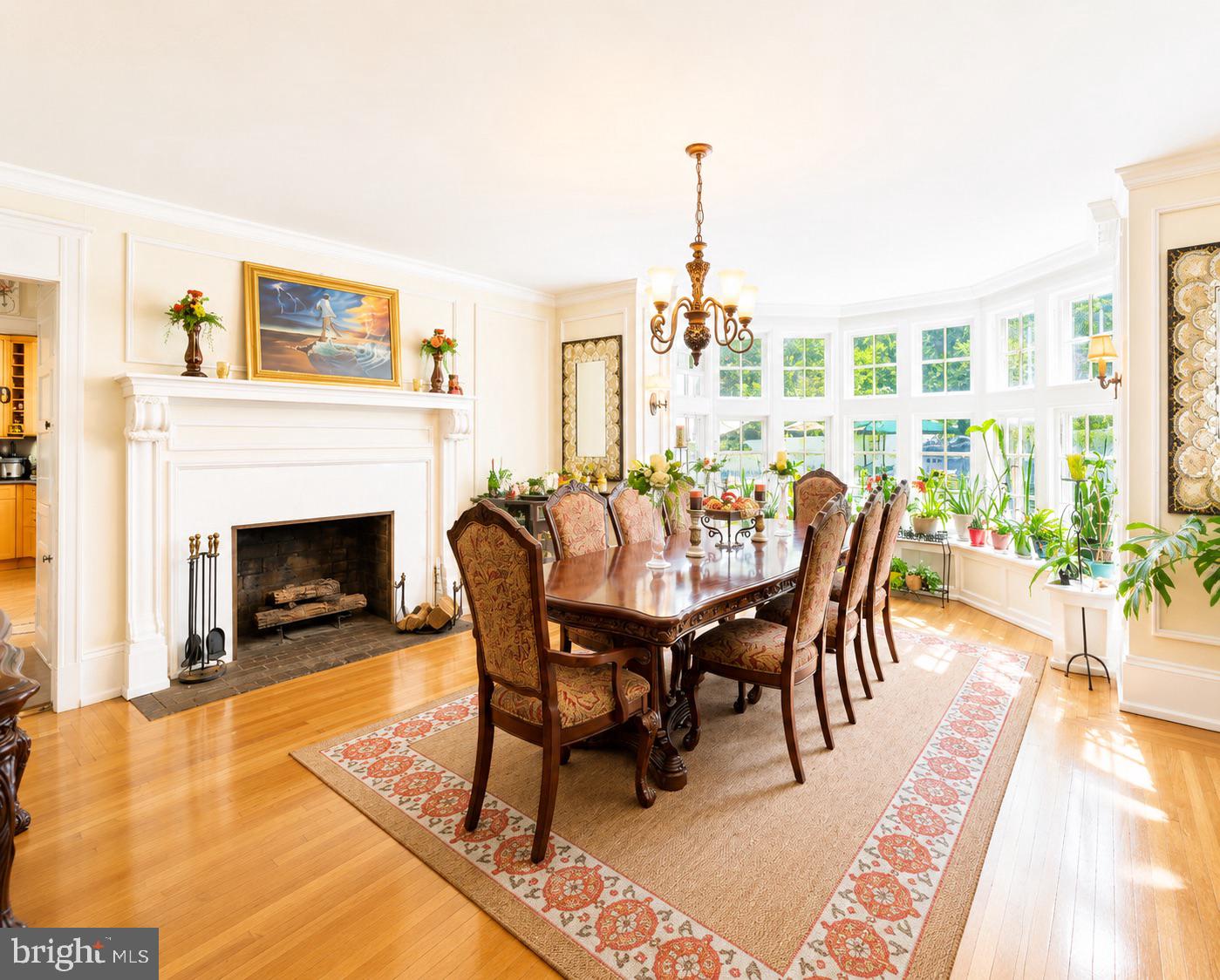 1209 Lenox Road Jenkintown, PA 19046 - Photo 3 of 45 Elegant dining space with natural light.
