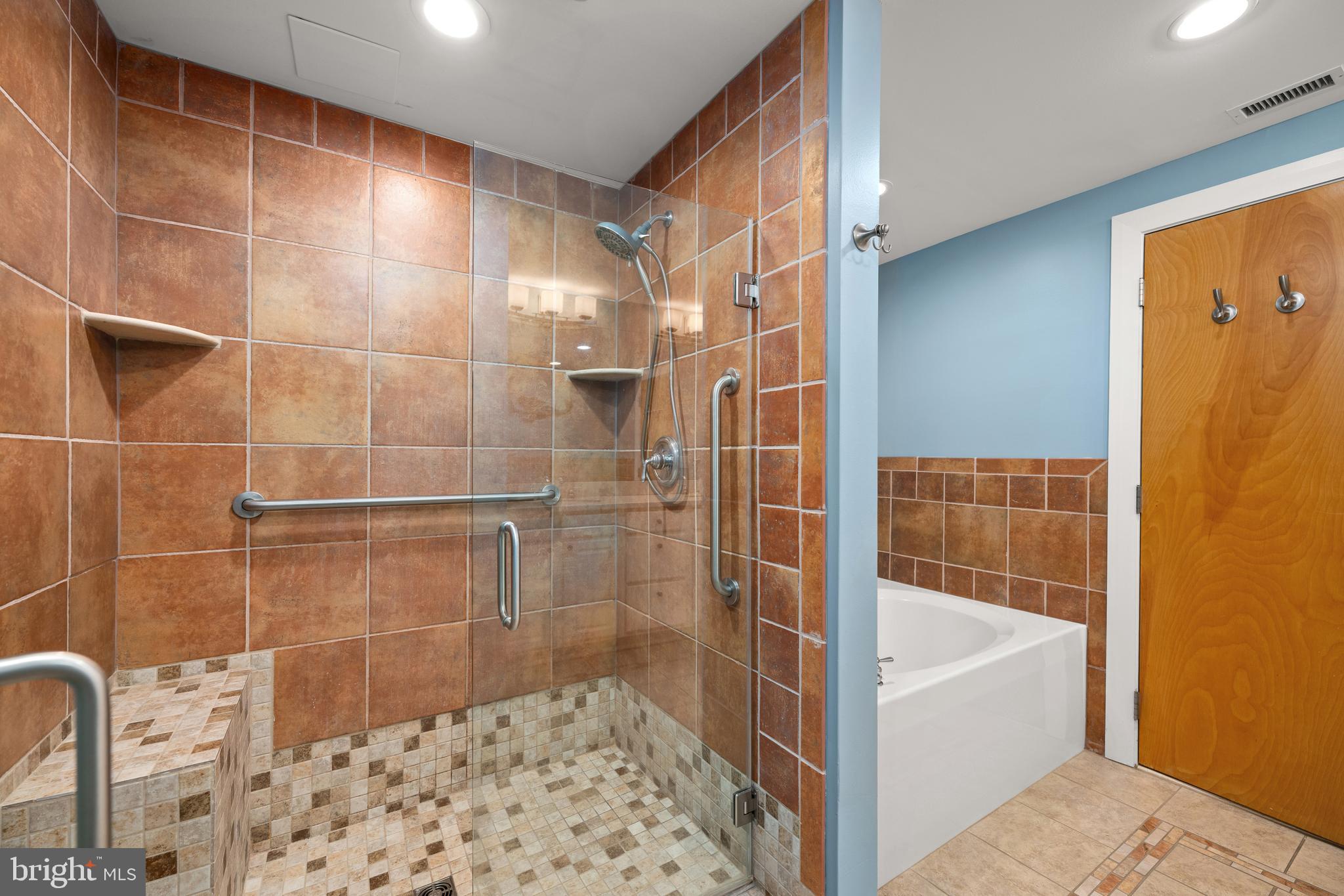 110 Anglers Road, Unit 206 Lewes, DE 19958 - Photo 22 of 40 a bathroom with a bathtub and a shower