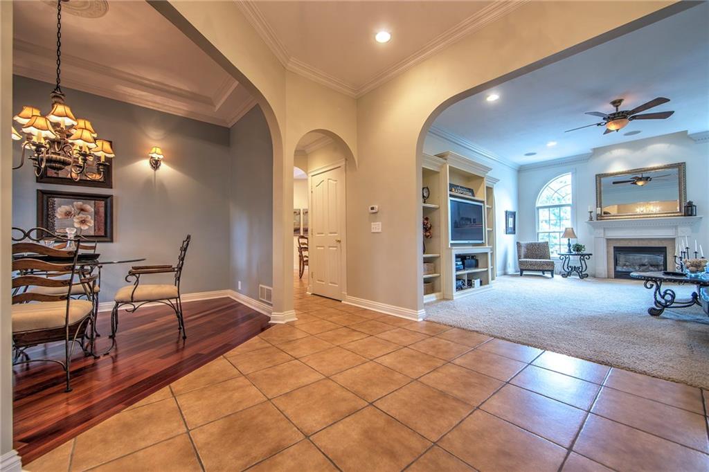 118 Klein Road Cranberry Township, PA 16066 - Photo 4 of 25 12x12 Entry with crown molding, recessed lighting and tile flooring. Notice no stairway to take your eye away from the beautiful features of this home.