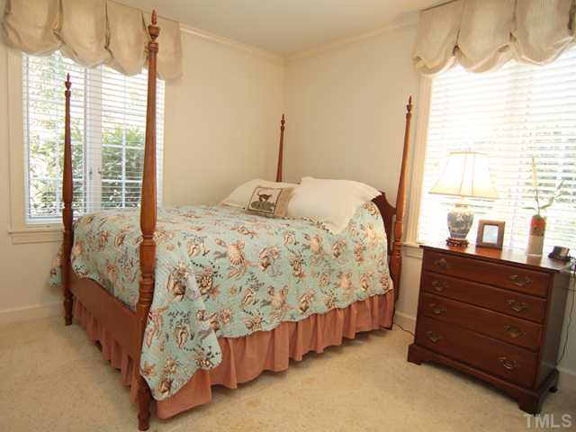 3511 Darwin Road Durham, NC 27707 - Photo 21 of 25 Guest Bedroom with large closet.Plenty of light. Bedroom