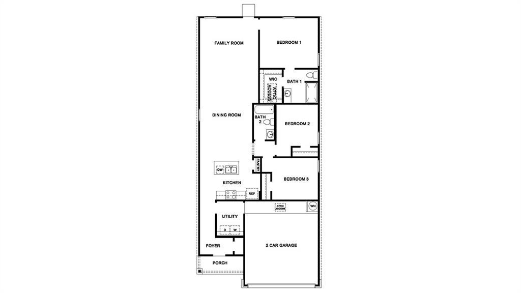 3519 Spring Time Street Forney, TX 75126 - Photo 37 of 37 Floor plan