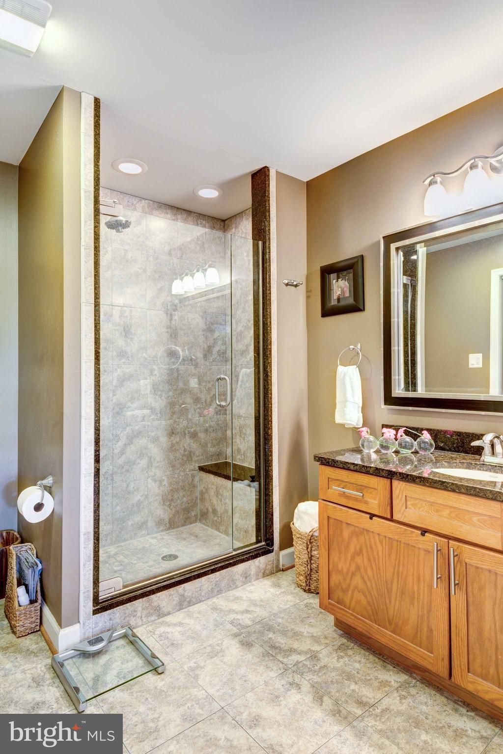 6704 West Lakeridge Road New Market, MD 21774 - Photo 12 of 30 a bathroom with a bathtub sink mirror and toilet