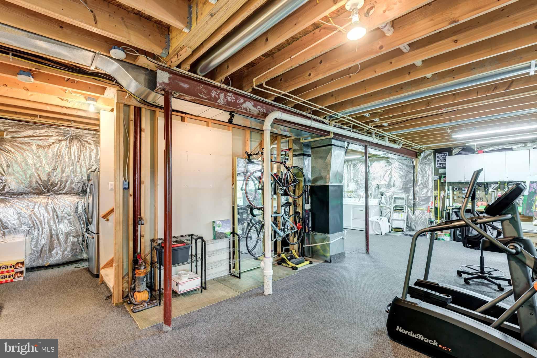 6704 West Lakeridge Road New Market, MD 21774 - Photo 18 of 30 a view of a room with gym equipment
