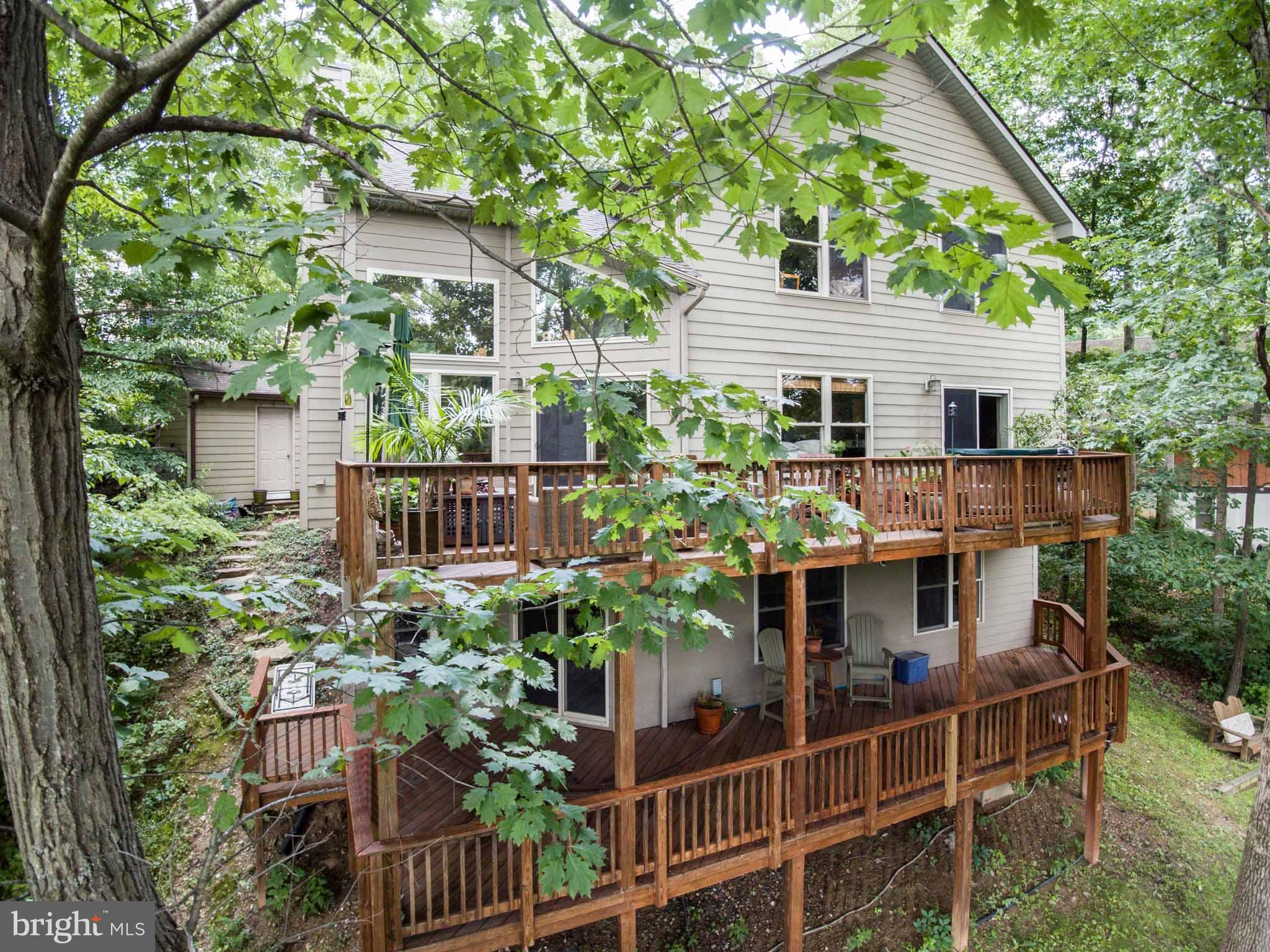 6704 West Lakeridge Road New Market, MD 21774 - Photo 20 of 30 front view of house with an outdoor space