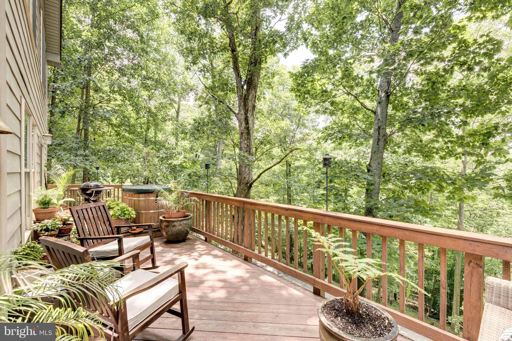 6704 West Lakeridge Road New Market, MD 21774 - Photo 24 of 30 a view of balcony with furniture