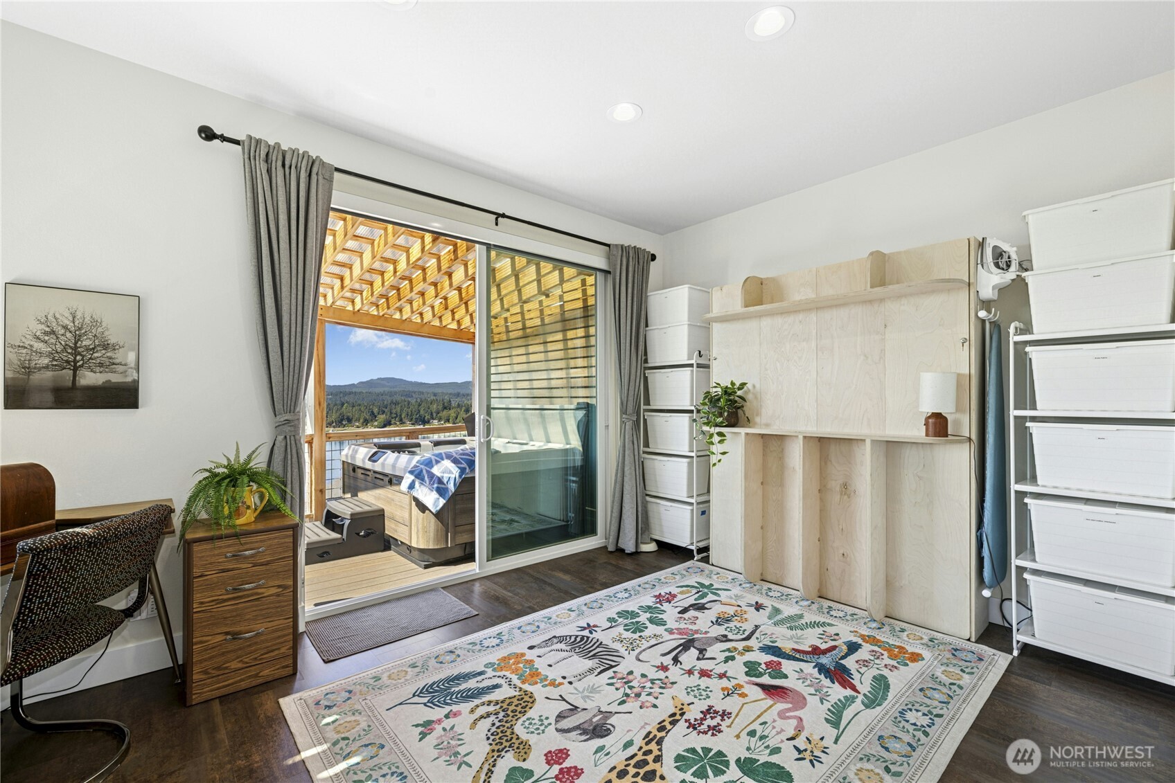 3347 Amak Lane Bremerton, WA 98310 - Photo 26 of 36 a bedroom with furniture and a window