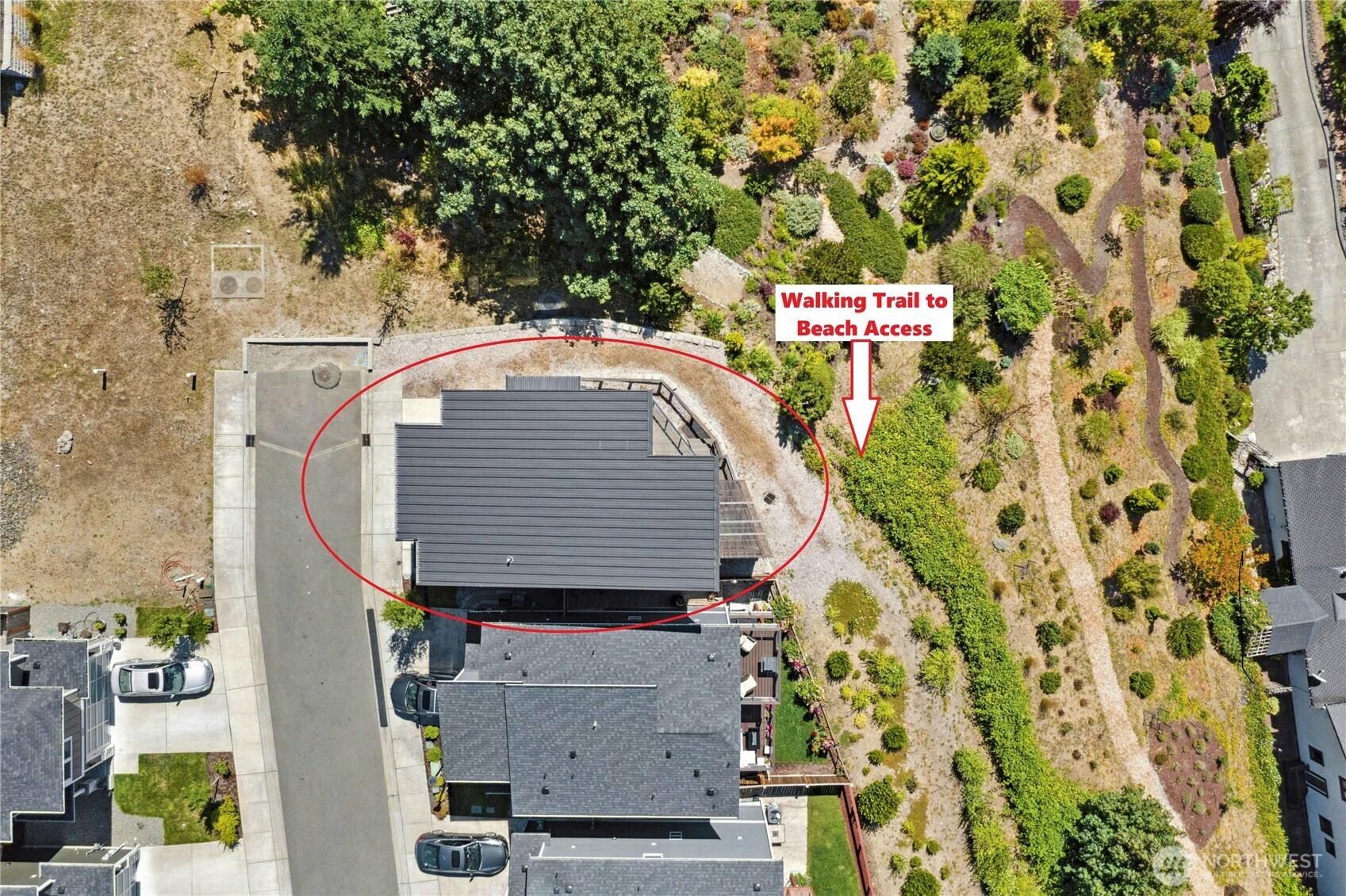 3347 Amak Lane Bremerton, WA 98310 - Photo 35 of 36 an aerial view of a house