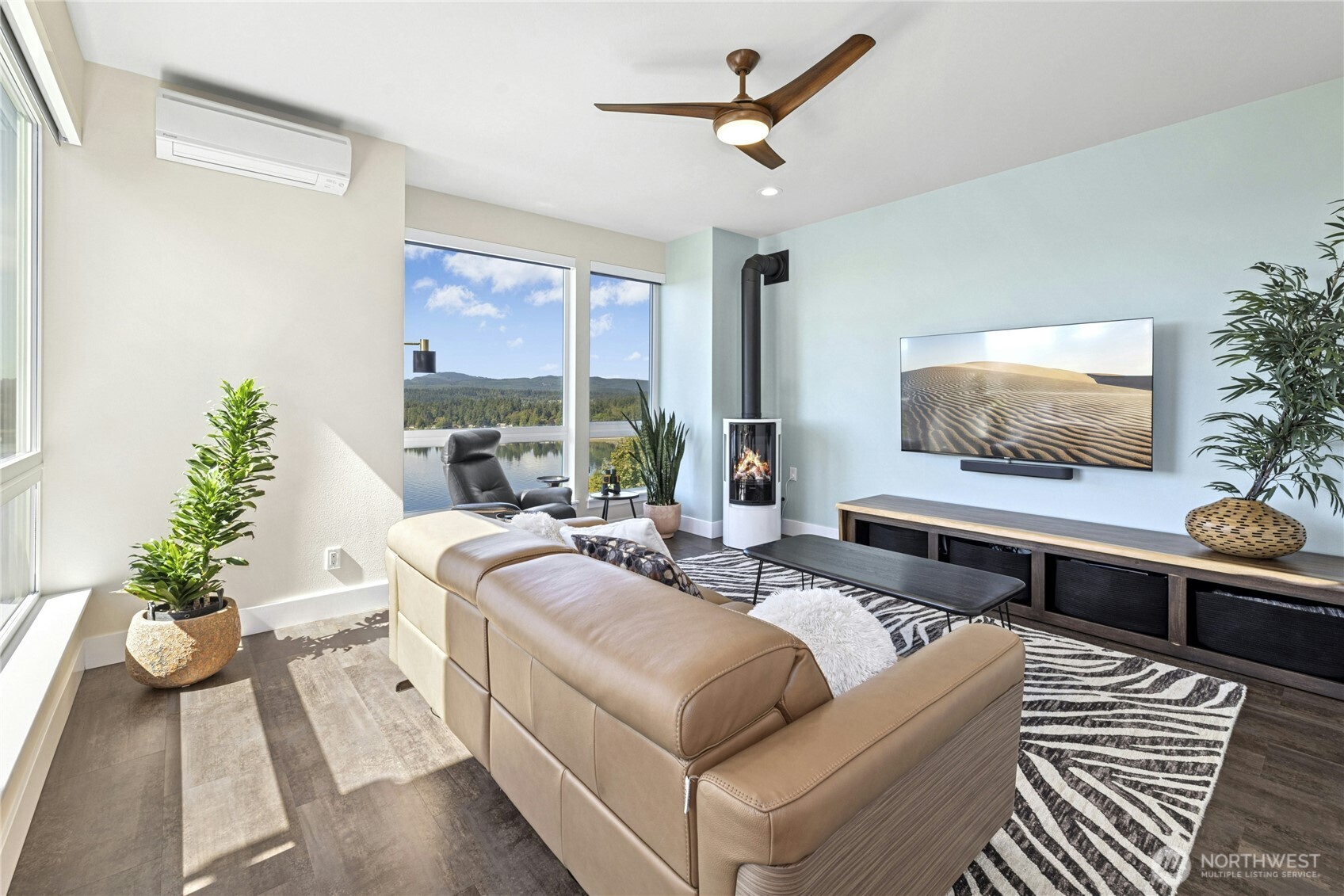 3347 Amak Lane Bremerton, WA 98310 - Photo 6 of 36 a living room with furniture and a flat screen tv