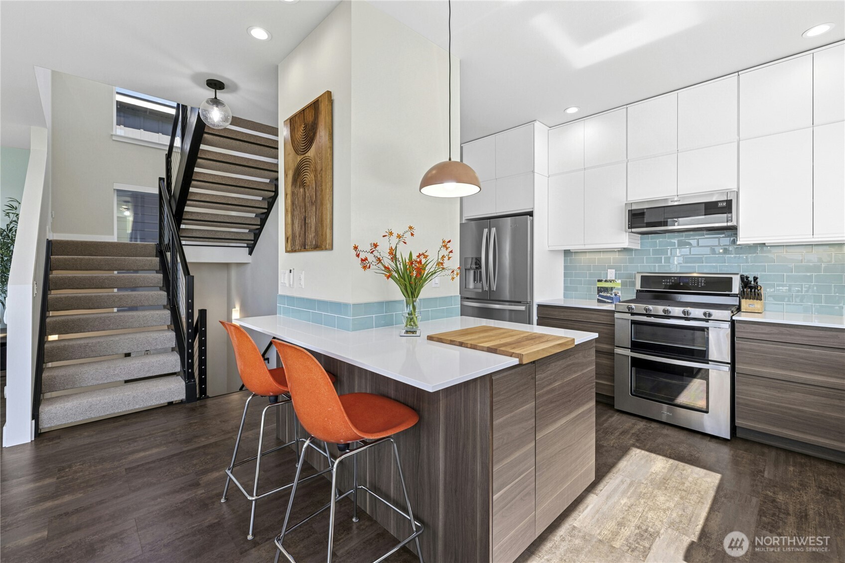 3347 Amak Lane Bremerton, WA 98310 - Photo 9 of 36 a kitchen with stainless steel appliances granite countertop a sink and a stove