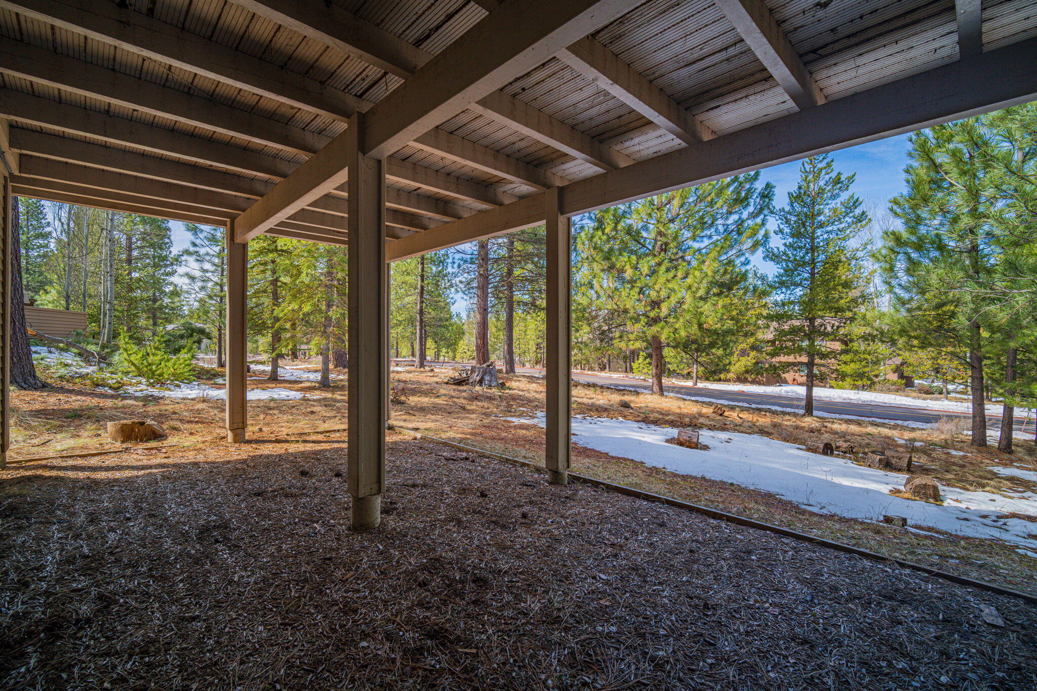 17948 Shadow Lane, Unit 7 Sunriver, OR 97707 - Photo 78 of 92 a view of a yard with porch