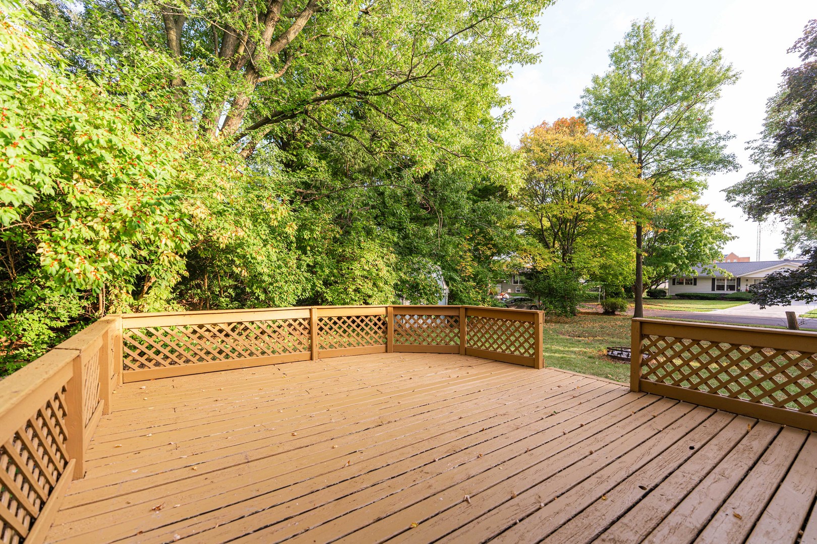 1206 University Drive DeKalb, IL 60115 - Photo 14 of 16 a view of outdoor space with seating area