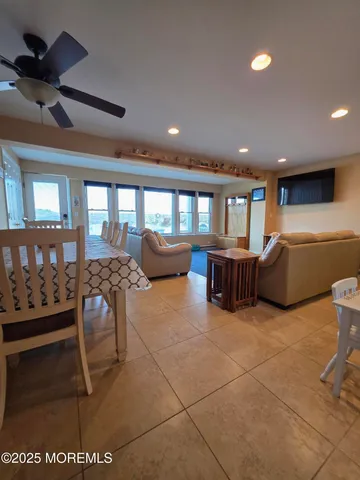 a room with furniture