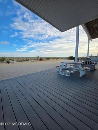 a view of ocean from a balcony