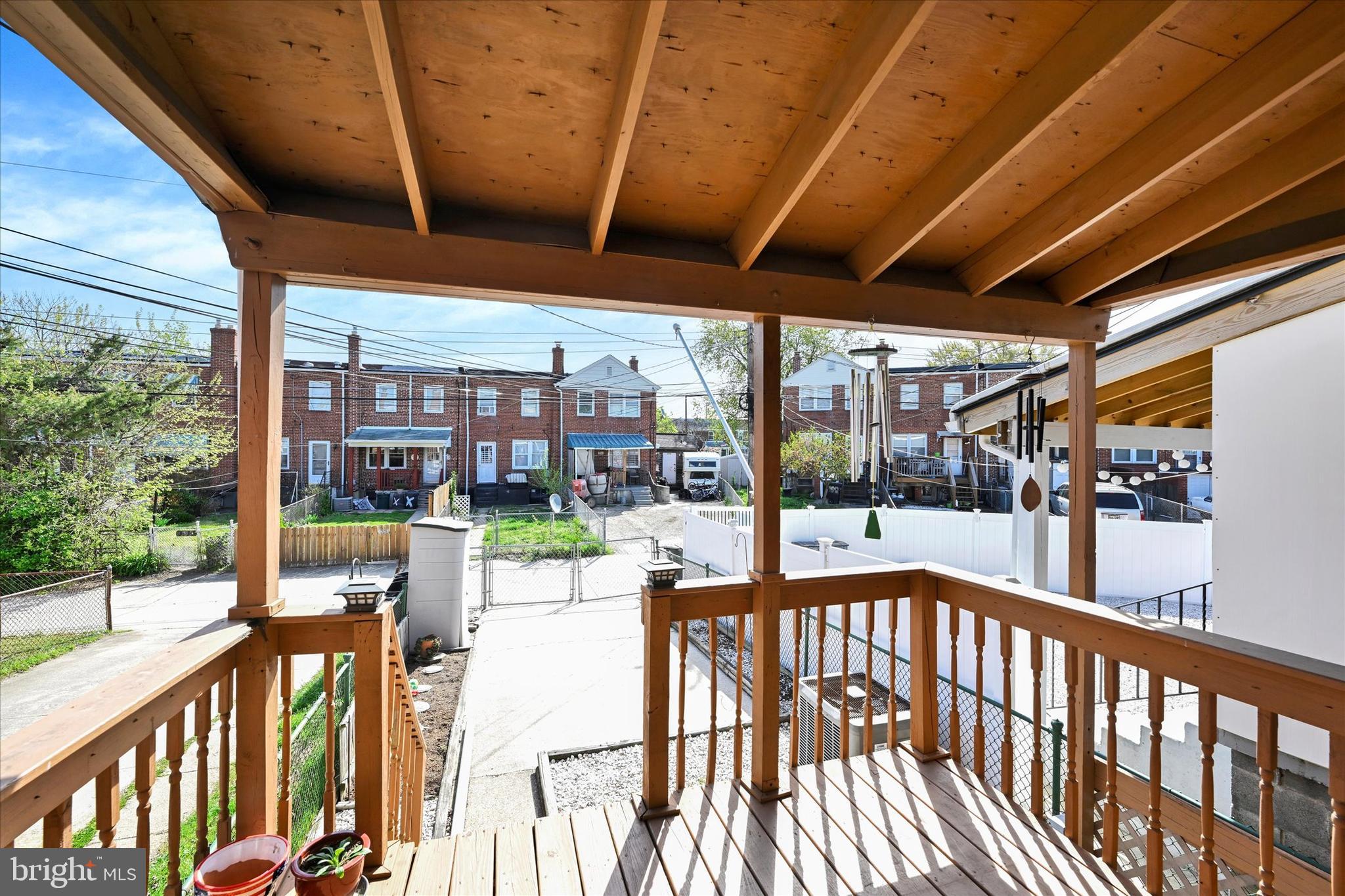 3539 Dunhaven Road Dundalk, MD 21222 - Photo 27 of 29 Rear Deck