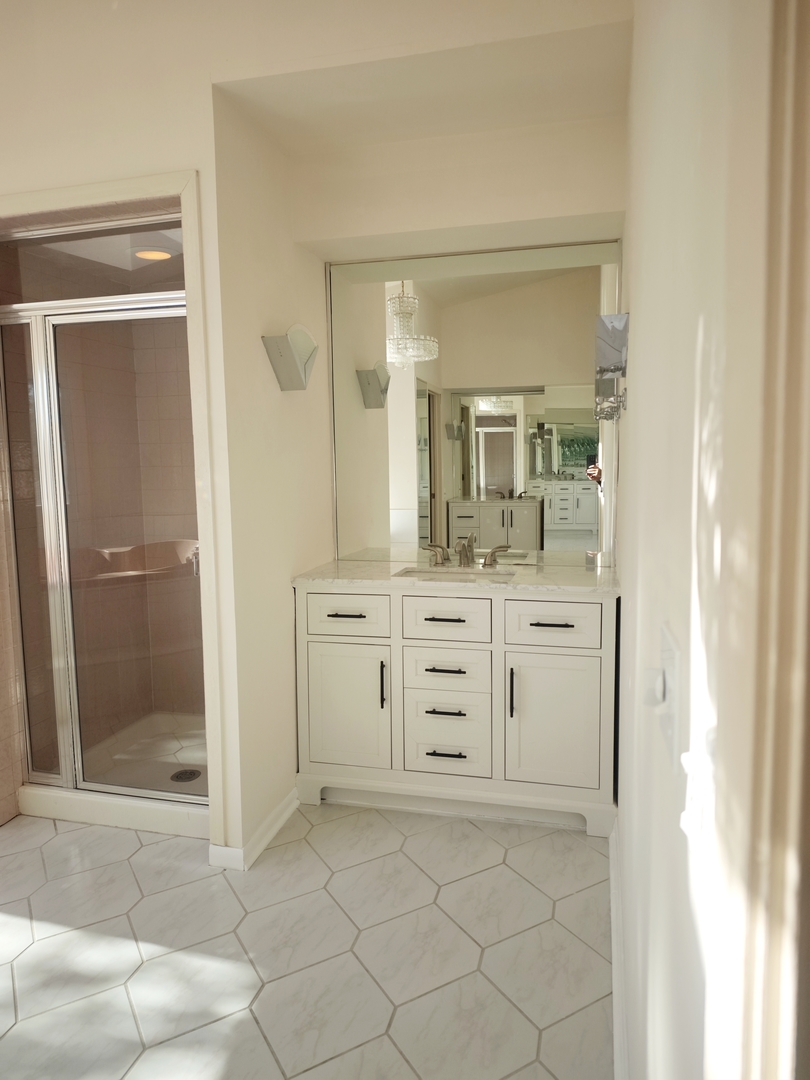 3820 Kiess Drive Glenview, IL 60026 - Photo 25 of 44 view of walk in closet and bathroom