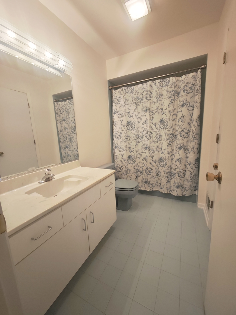 3820 Kiess Drive Glenview, IL 60026 - Photo 29 of 44 a bathroom with a sink and a vanity