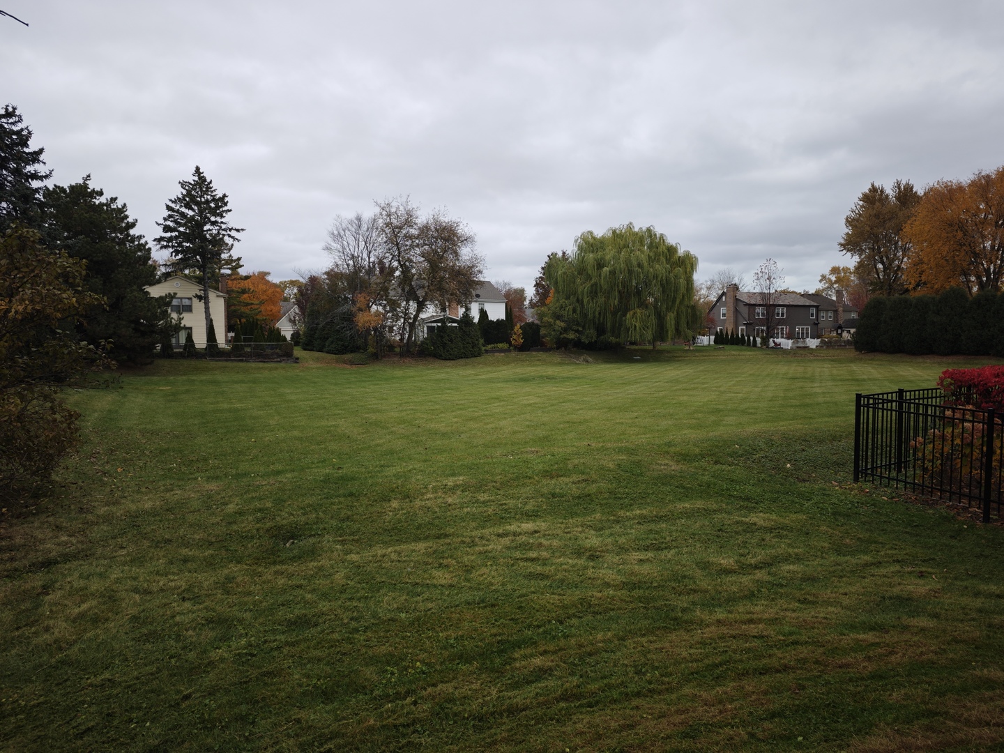 3820 Kiess Drive Glenview, IL 60026 - Photo 40 of 44 a backyard of a house with lots of green space